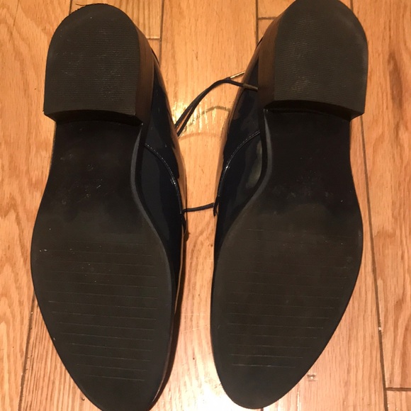 Blue patent Zara Oxfords - Picture 3 of 3